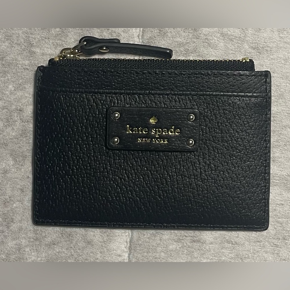 ❌SOLD❌ BNWT Kate Spade Black Grove Mini Wallet